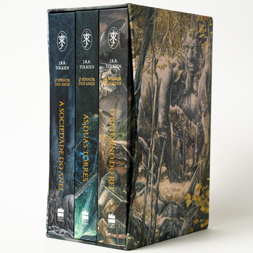 Box Trilogia O Senhor dos Anéis – Edição com ilustrações de Alan Lee ...