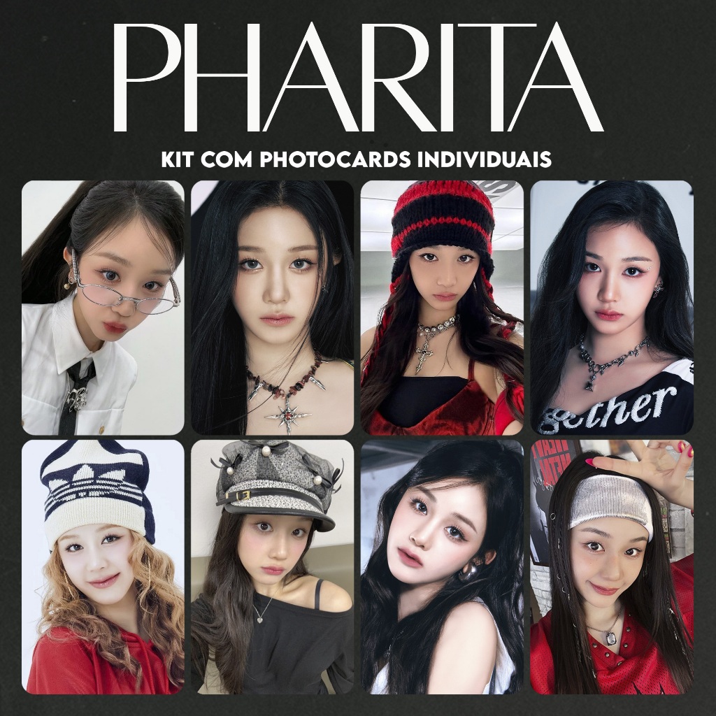 Pharita 'BABYMONSTER' | Kit com Photocards Fanmade K-pop | Shopee