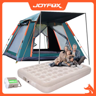 Colchão Inflável Casal Barraca Camping 4/8 Pessoas Acampamento Automática Impermeável JOYFOX em Oferta na Shopee