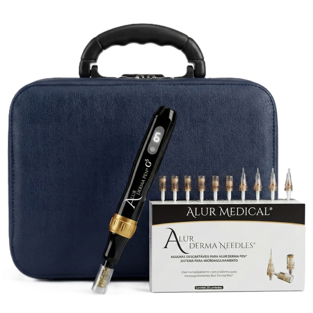 Alur Derma Pen® G3 Caneta Para Microagulhamento + Curso