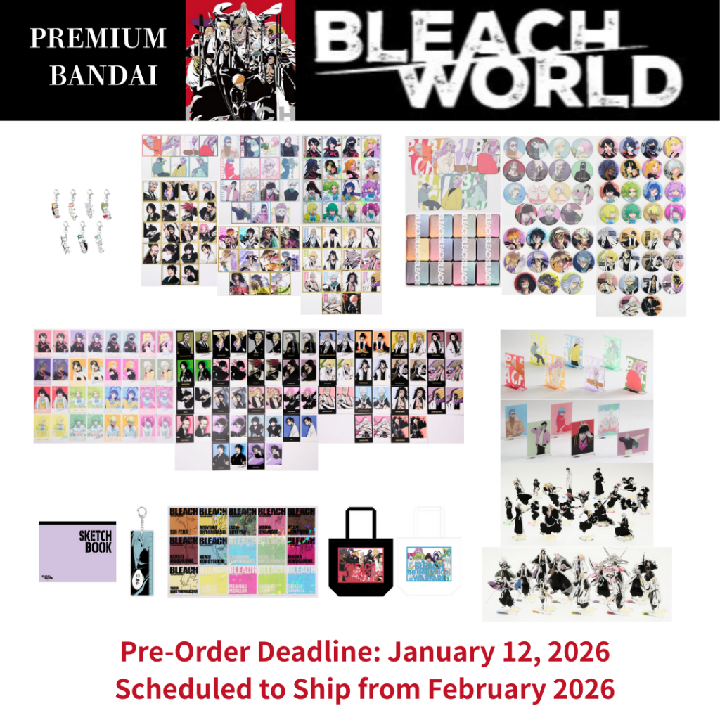 Nova Seleção De Mercadorias BLEACH WORLD-Premium Bandai Japan