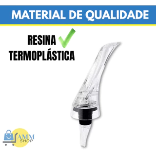 Aerador Decantador De Vinho Instantâneo Bico Dosador Decanter Garrafa