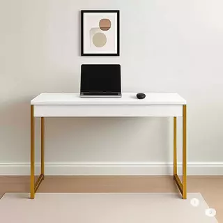 Mesa Escrivaninha Aparador Estilo Industrial Multiuso Escritório Quarto Diversas Cores