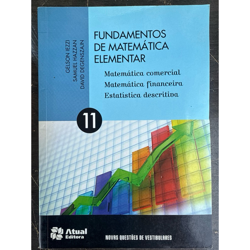 FUNDAMENTOS DE MATEMÁTICA ELEMENTAR VOLUME 11 | Shopee Brasil