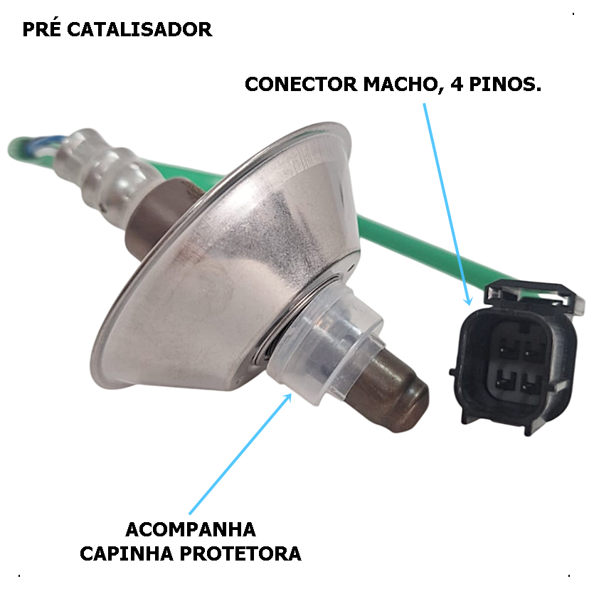 Sonda Lambda Honda New Civic New Fit New City 211200-2572 | Shopee