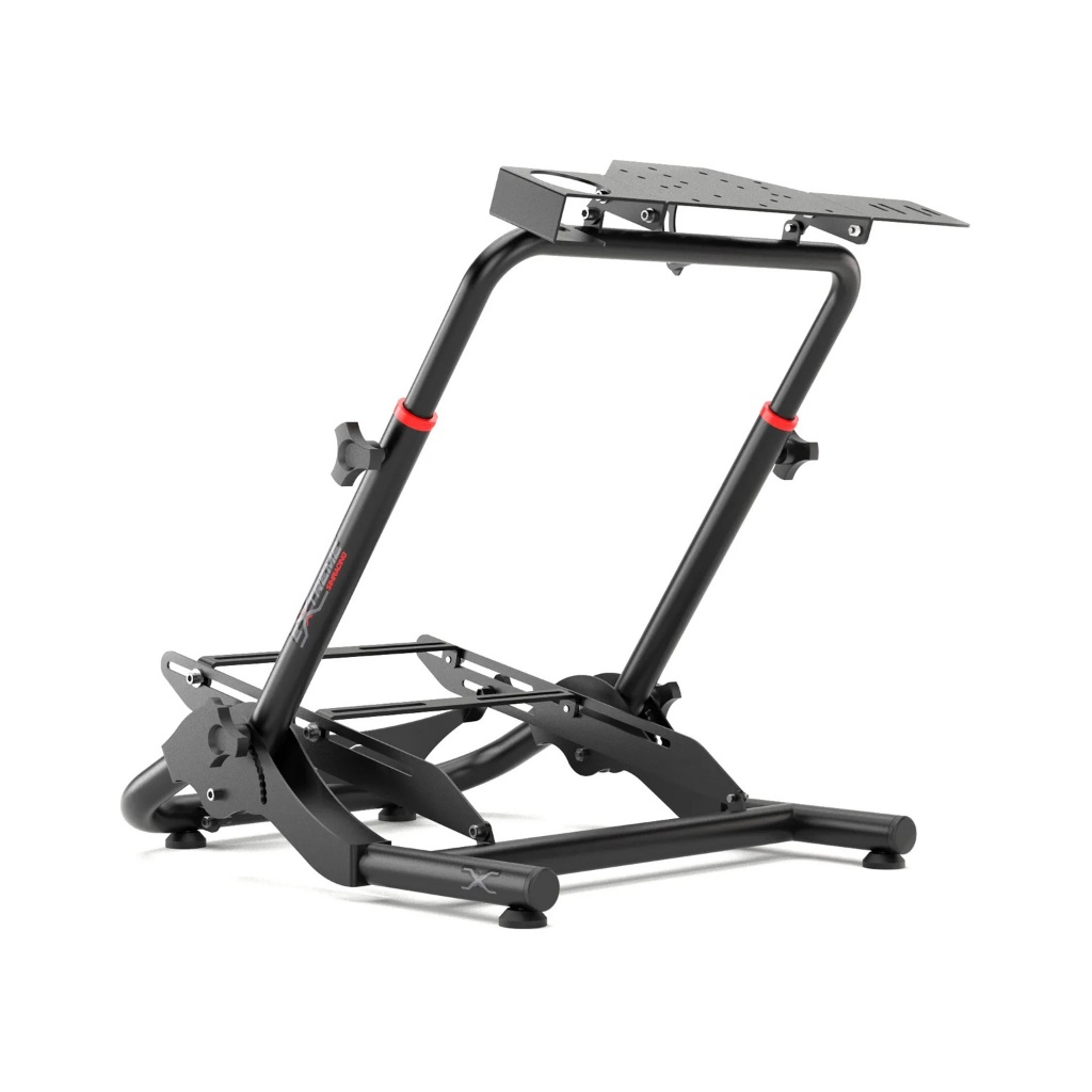 Suporte Cockpit Volante Simulador SGT Extreme Ajustável Compatível com Logitech Fanatec Thrustmaster Preto