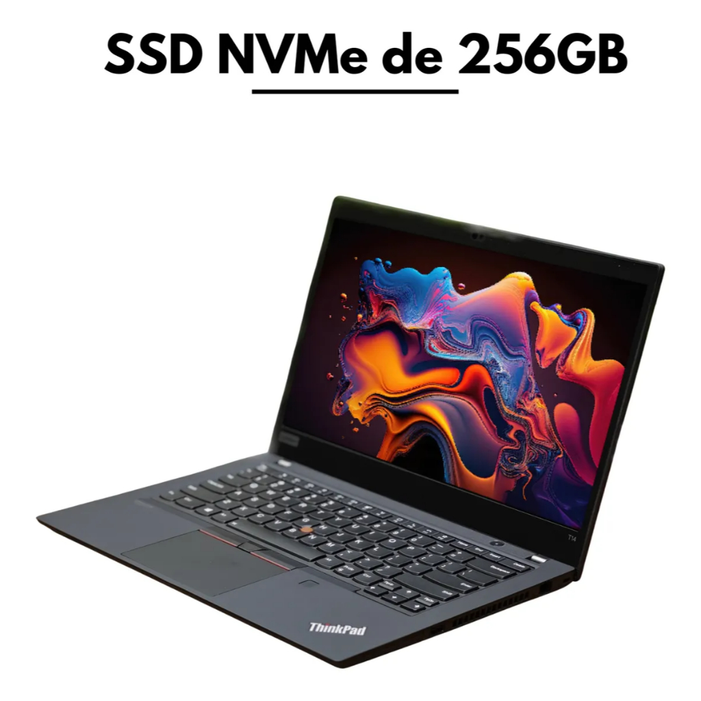 Notebook Lenovo Thinkpad T14 Gen 2 Core I5 1145G7 SSD 256GB 16GB