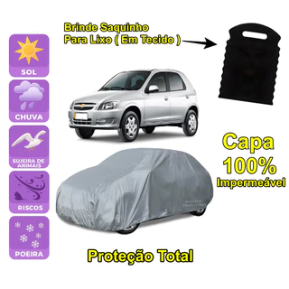 Capa cobrir carro Chevrolet Celta 100% Impermeável Proteção Total Bezzter em Oferta na Shopee