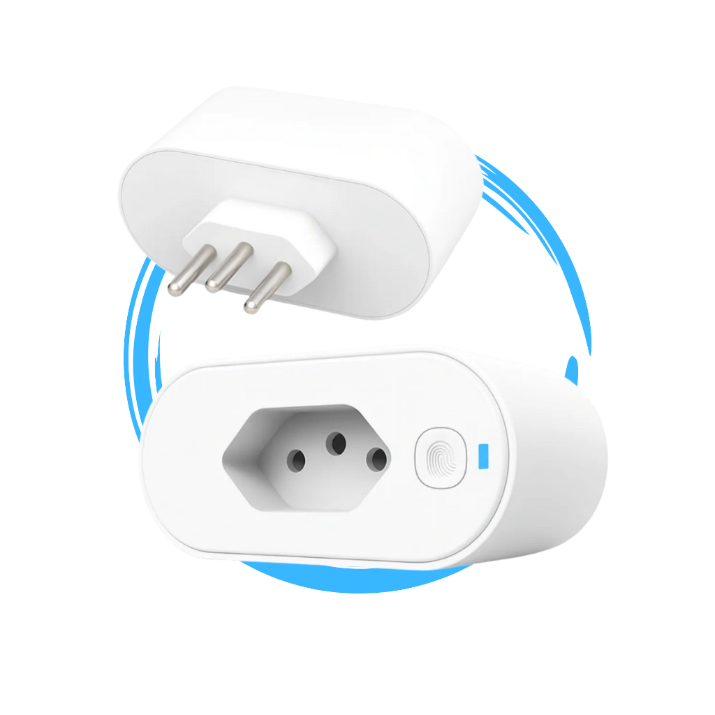 Tomada Inteligente Wi-Fi Bivolt 16A App Tuya SmartLife Alexa Casa Inteligente Ventilador Cafeteira | Shopee Brasil