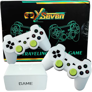 Y7/X7 Gamestick Controller Gamepad X2 128GB Videogame Retrô conexão HDMI - 2 Controles Recarregáveis