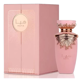 Perfume Árabe Lattafa Haya Edp Feminino 100ml em Oferta na Shopee
