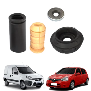 Kit  Batente Coxim Amortecedor Dianteiro Completo Lado Esquerdo Direito Clio Kangoo Twingo em Oferta na Shopee
