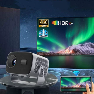 Projetor A10 Plus Android 4K Portátil | Wi-Fi Dual Band, Bluetooth 5.0, HDMI, Home Theater