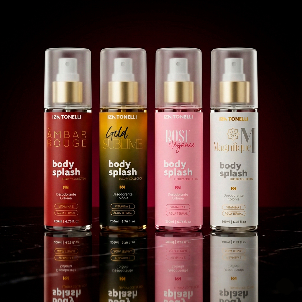 Body Splash Perfume Corporal Desodorante Colônia Iza Tonelli 200ml