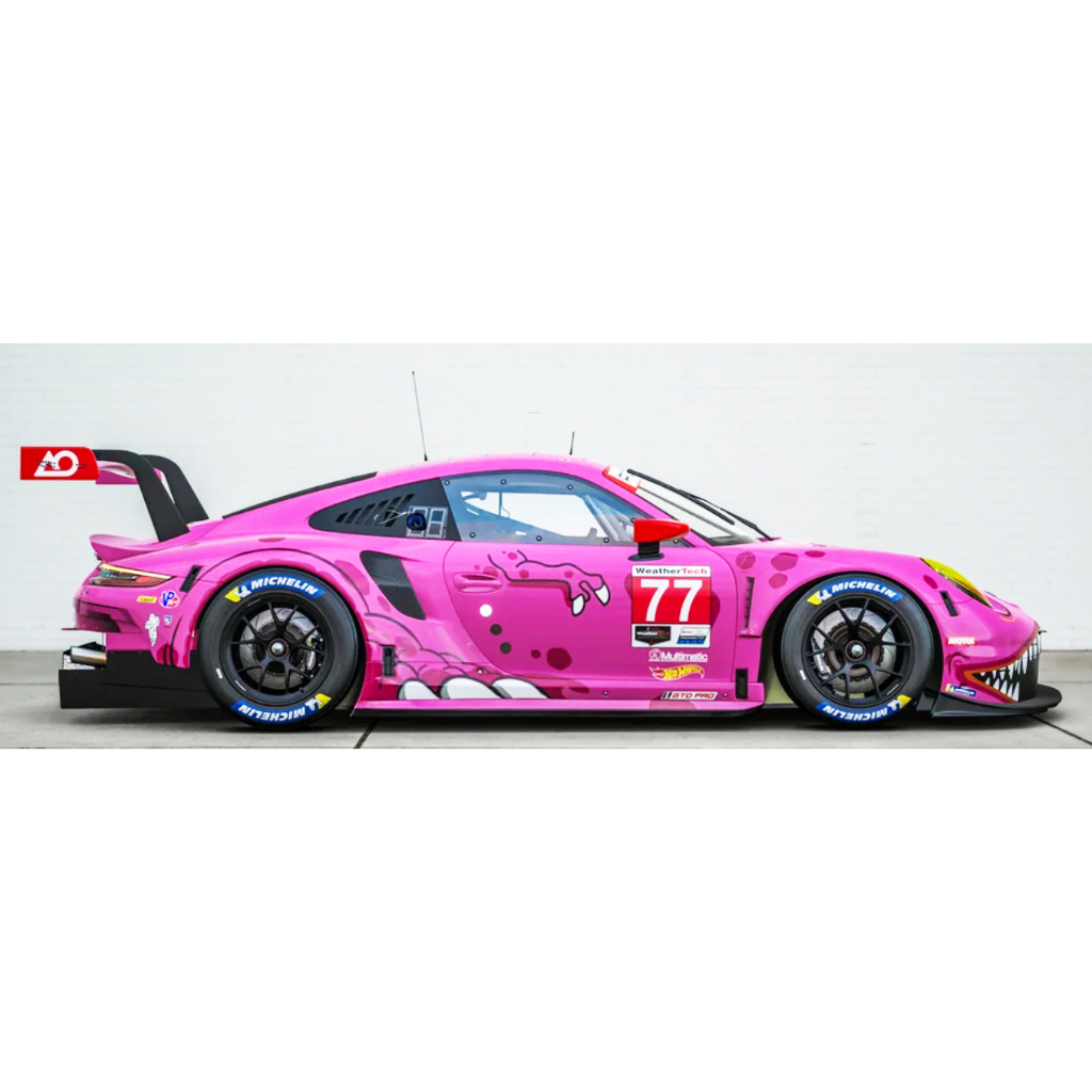 Decalque WT Porsche 911 GT3 RS ROXY escala 1:64 Hot Wheels Corrida