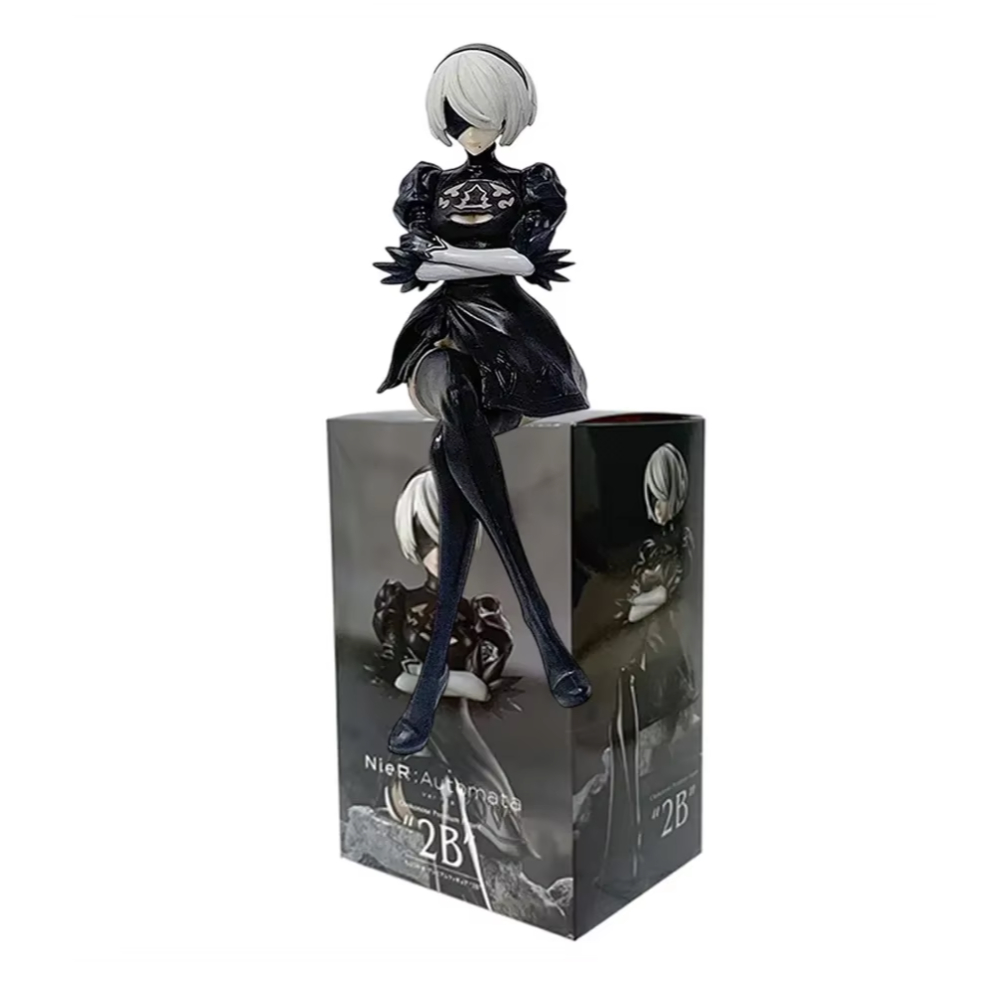 Action Figure Nier Automata de 15cm 2B A2 9S Boneca de Anime Setup