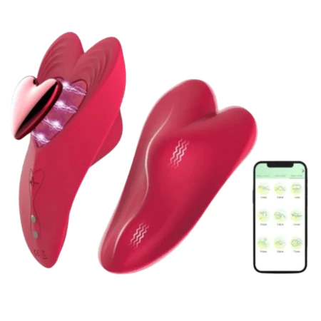 Vibrador de Calcinha — Controle por App · Sem Limite de Distância
