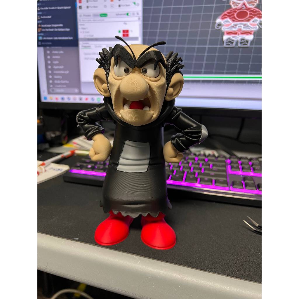 Gargamel - Smurfs – Modelo Colecionável e Decorativo | Shopee Brasil