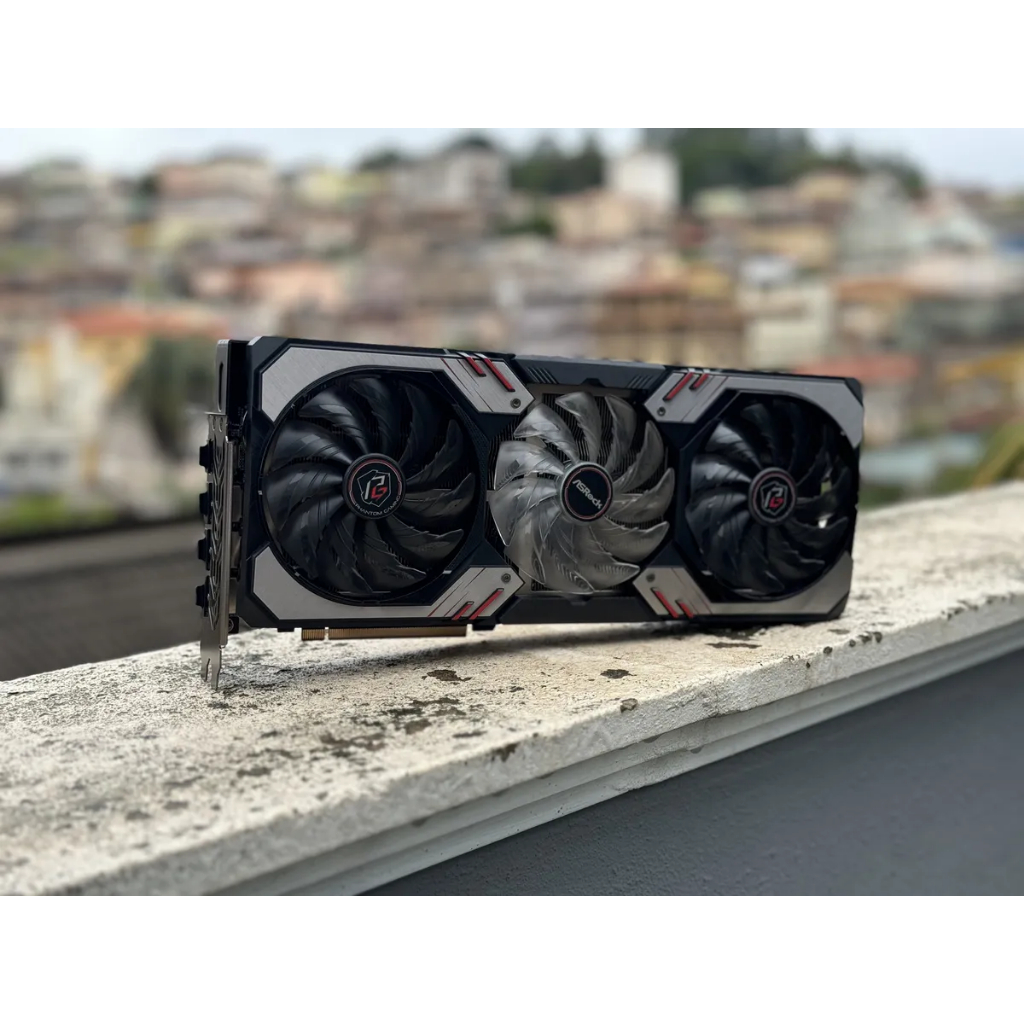 RX 6800 XT 16Gb Asrock Phantom Gaming | Shopee Brasil