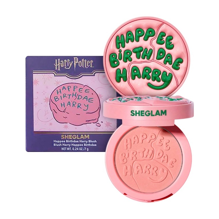 Sheglam Blush Pó Happee Birthdae Harry Edição Harry Potter 100% ...