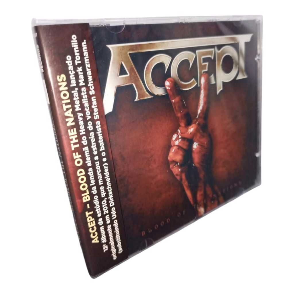 Accept - Blood of the Nations - CD Acrilico | Shopee Brasil