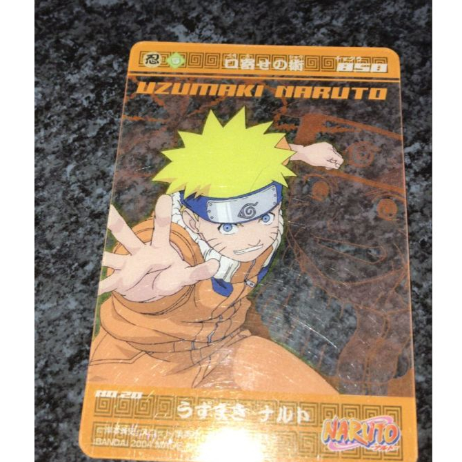 NARUTO Card Game TCG BANDAI 2005 Japanese(Nao tem no Brasil