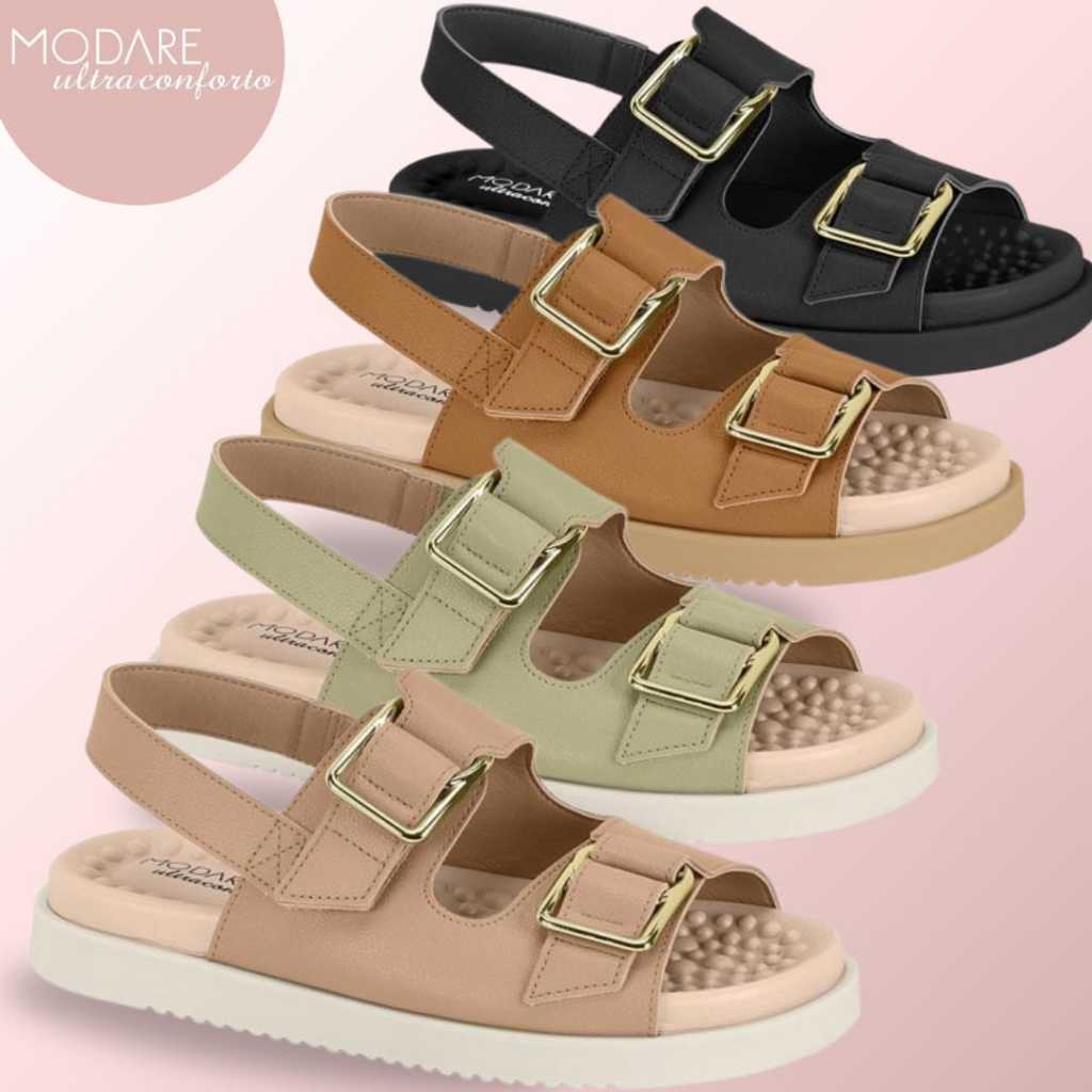 Sandália Feminina Modare ultra conforto ortopédica Ref.7178.121