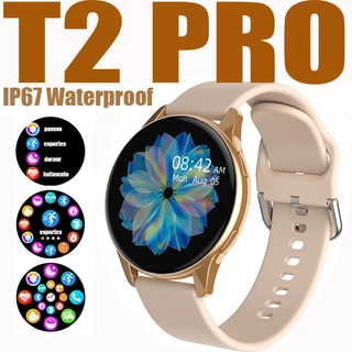 2025 Novo Relógio Inteligente T2 PRO Freqüência Cardíaca Bluetooth IP67 Resistente a água SmartWatch