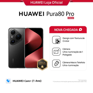 HUAWEI Pura 80 Pro | Celular | 12GB+512GB | Câmera Ultra-iluminação de 1 Polegada | 5170 mAh em Oferta na Shopee