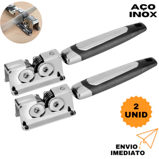 Amolador e Afiador De Facas tesoura canivete Aço Inox Profissional Alta qualidade em Oferta na Shopee