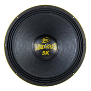 Alto Falante Eros Target Xbass 5k 2500w 18 Polegadas 4 Ohms Cor Amarelo em Oferta na Shopee