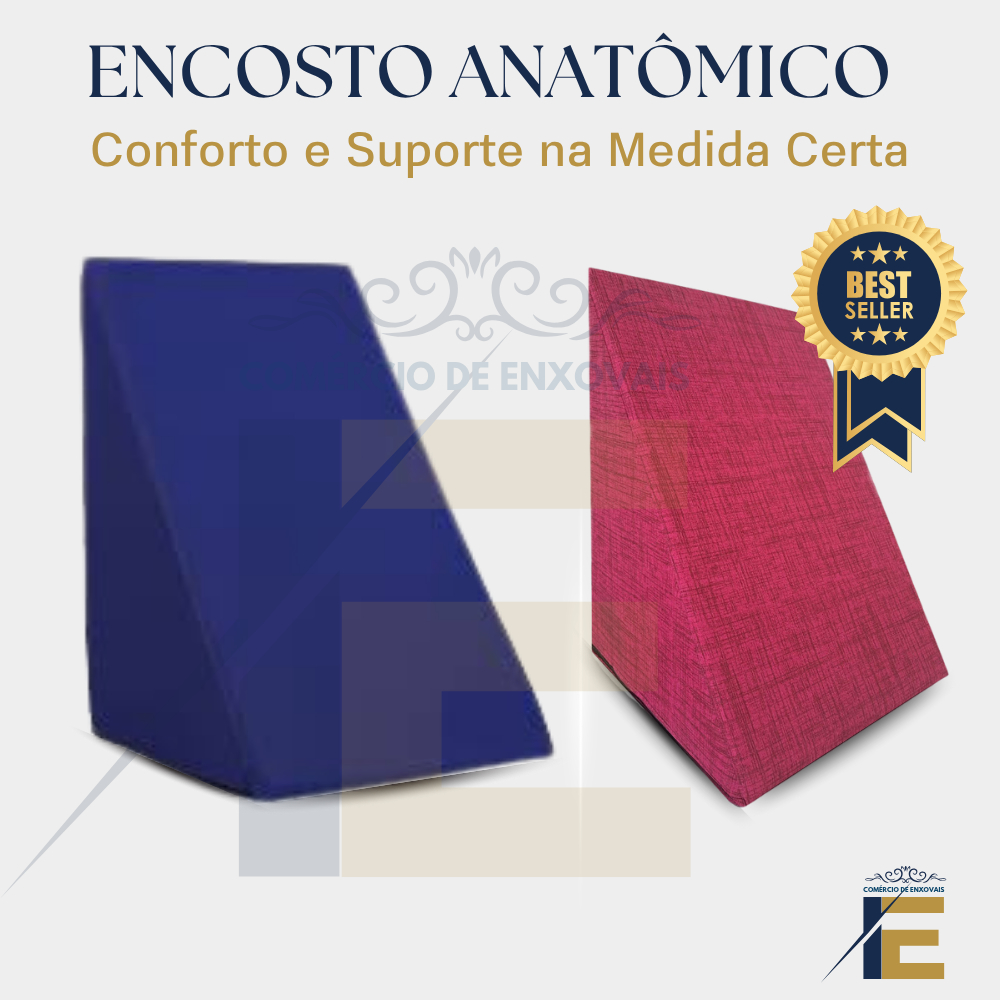 Encosto Anatômico Triangular – Mais Conforto para Leitura, Descanso e ...