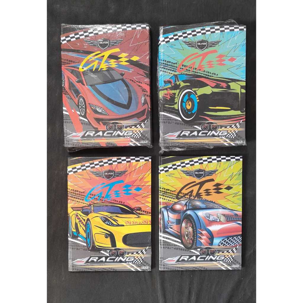 Caderno Brochura 48 folhas Racing Capa dura | Shopee Brasil