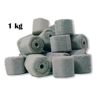 Midia Nano Negative Ion Nano Rings. Para Até 3 Mil Lt De Água. Midia Biológica Filtrante P/ Aquários