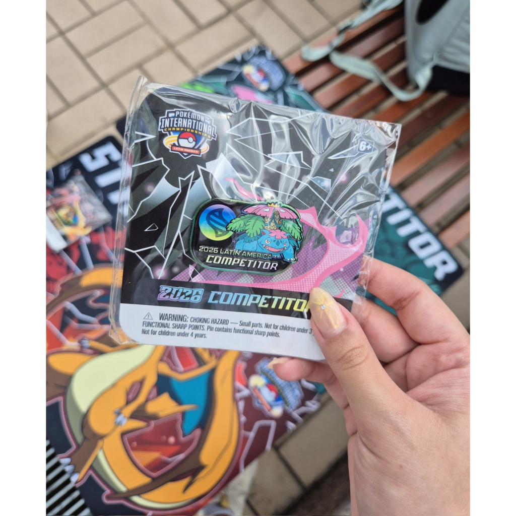 サプライ・アクセサリ・グッズ Pokemon International Championships 2026 Itens do Kit Competidor Pokémon Latin America International