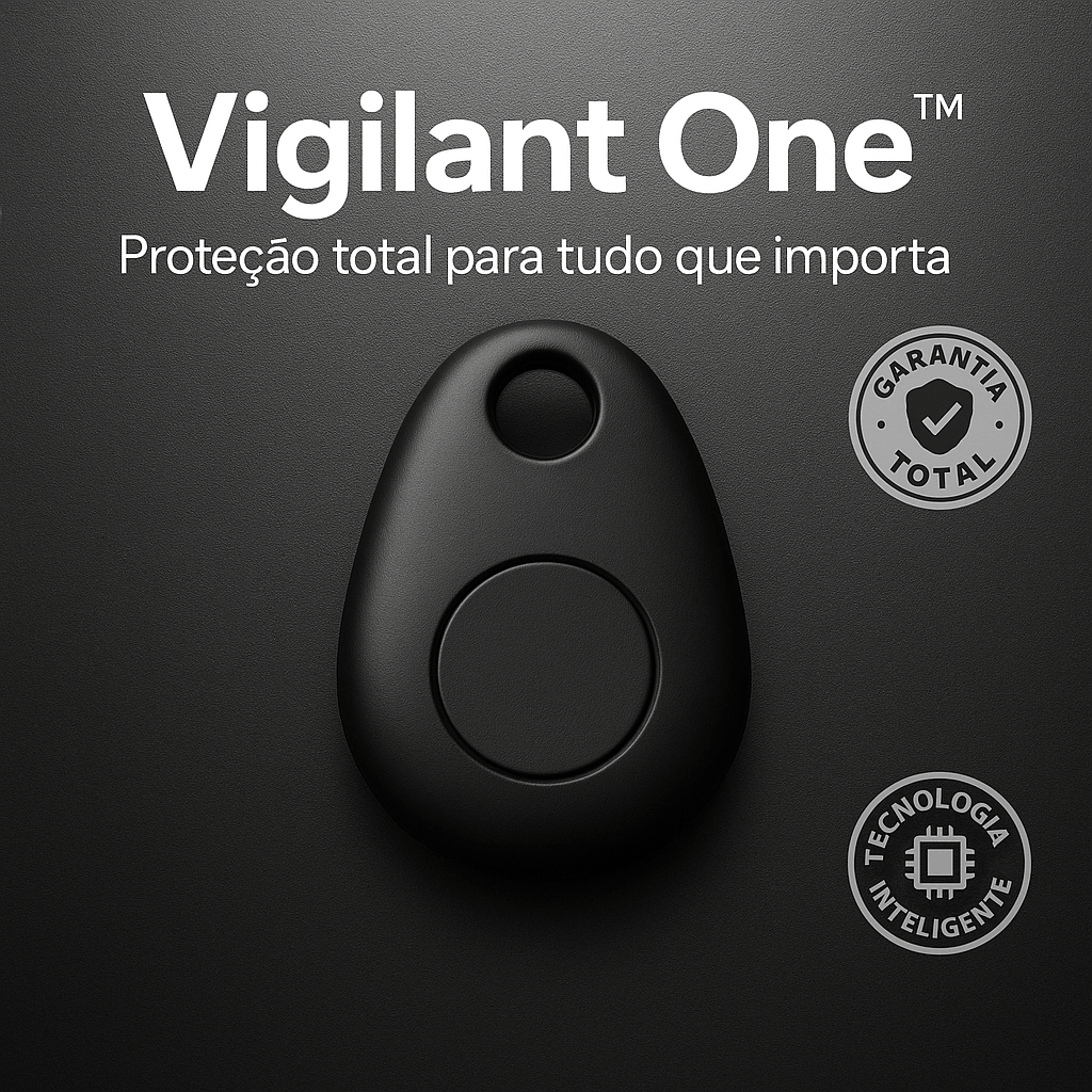 Rastreador Smart Bluetooth Anti-Perda | Vigilant One™ | Android e iOS