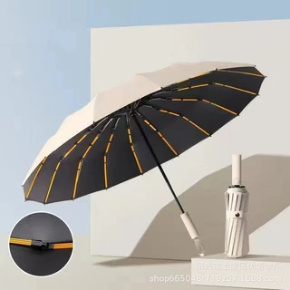 Novo Guarda-chuva Com 60 Varetas Automático Sombrinha Grande Proteção Solar UV Reforçado Dobrável Envio Imediato em Oferta na Shopee