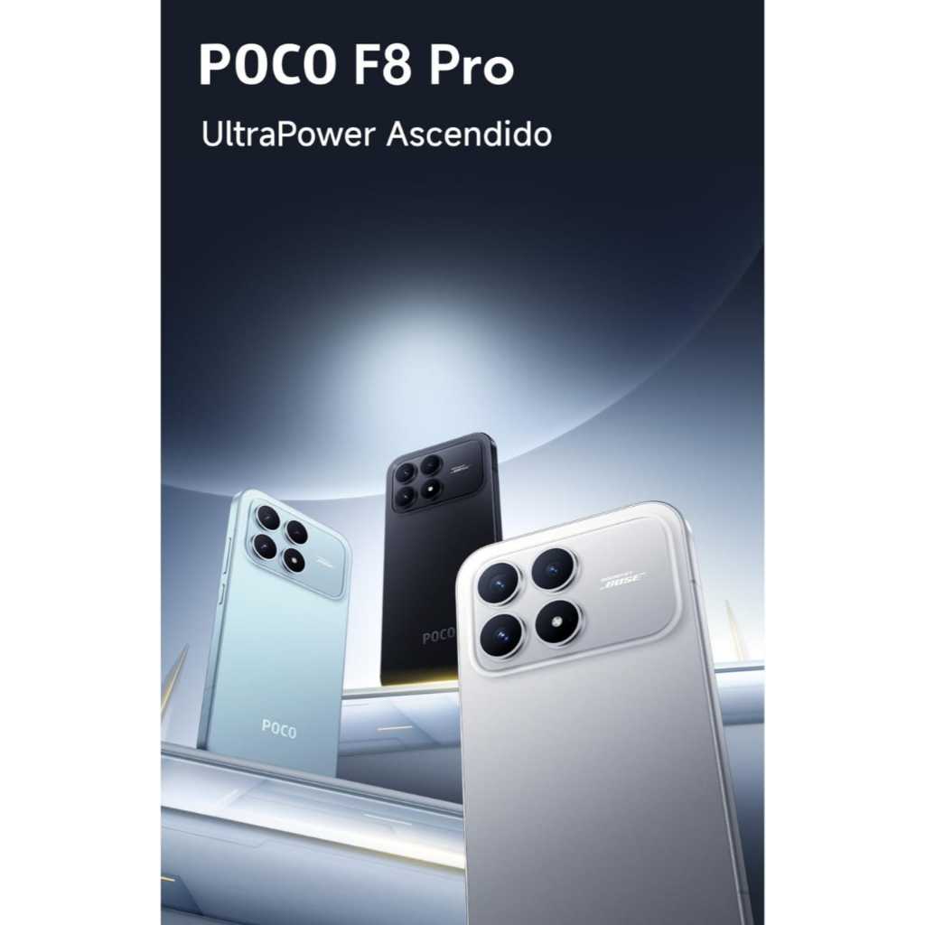 Celular Xiaomi Poco F8 Pro 5G, Tela Amoled 6.59