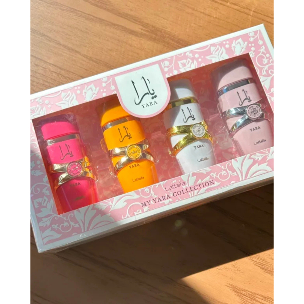 Kit Perfume Yara Collection Lattafa - Perfumes Feminino 4 Frascos De ...