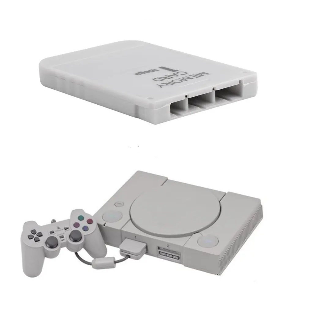 Memory Card 1mb Ps1 Playstation 1 Psone | Shopee Brasil