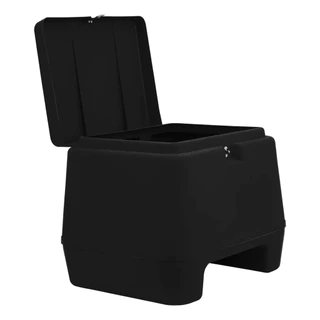 Baú 80 Litros Bauleto Traseiro Moto Universal Pro Tork Delivery Plástico Injetado Reforçado