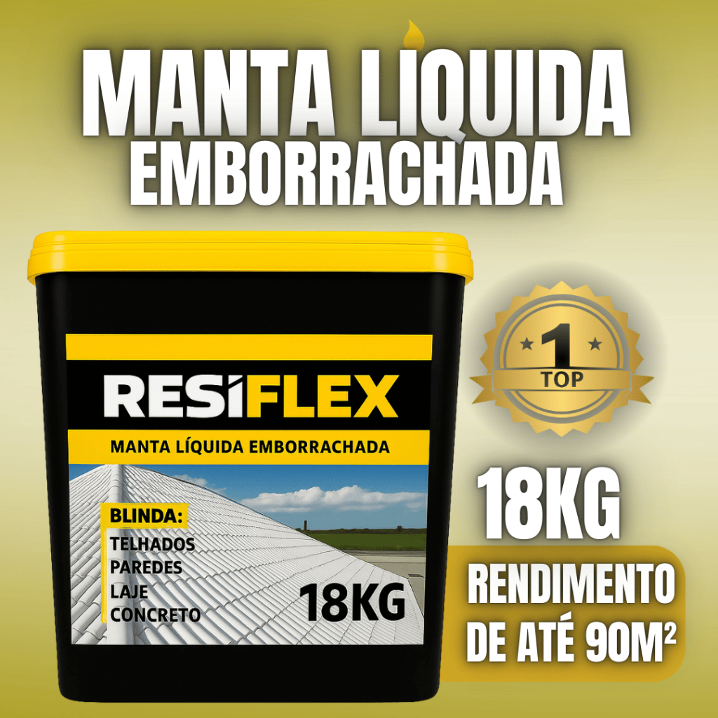 Impermeabilizante Manta Líquida 18kg Proteção Contra Infiltração ...