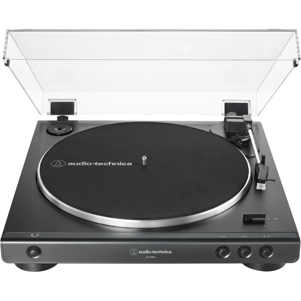 Toca-Discos Vinil Audio-Technica Automático AT-LP60X-BK, Preto, Bivolt 120/240V