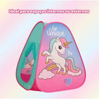 Barraca Toca Infantil Unicornio em Oferta na Shopee