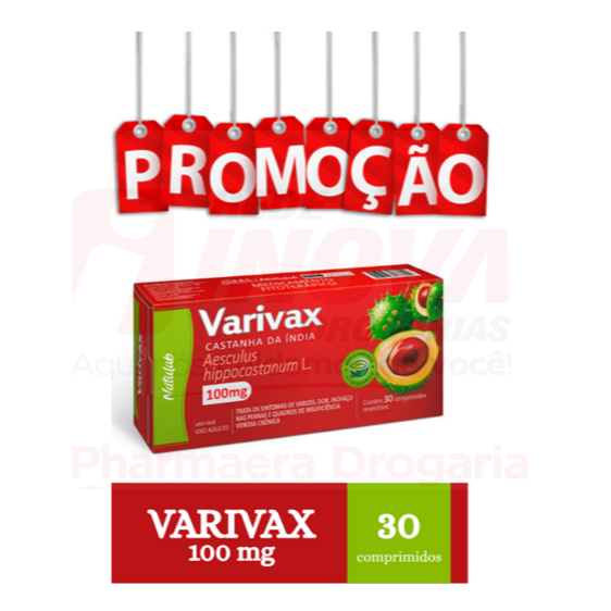 VARIVAX 100 MG C/30 COMPRIMIDOS | Shopee Brasil