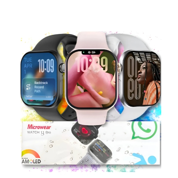 SMARTWATCH W11 PRO MICROWEAR LANCAMENTO 2026 RESPONDE WHATSAPP NATAÇAO ...
