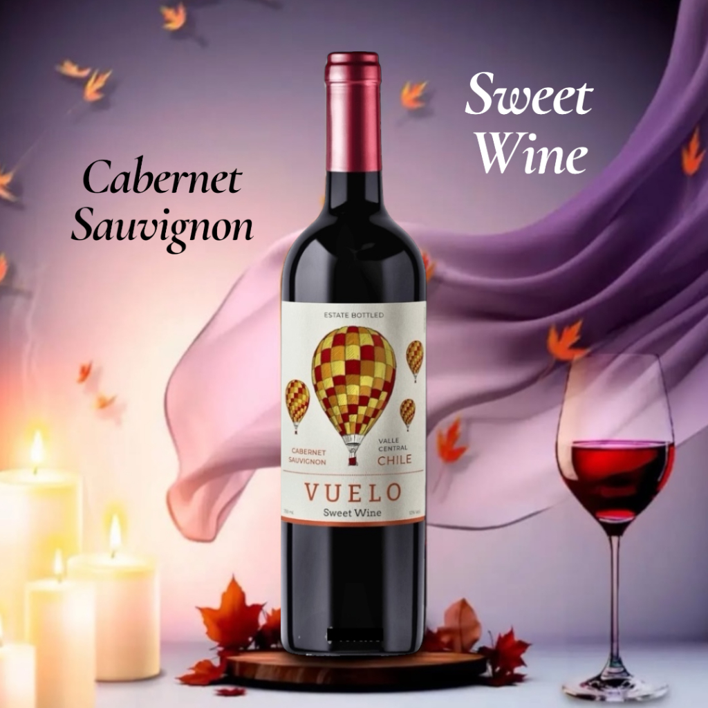 Vinho Fino Tinto Doce Suave Sweet Wine Cabernet Sauvignon Vuelo Garrafa ...