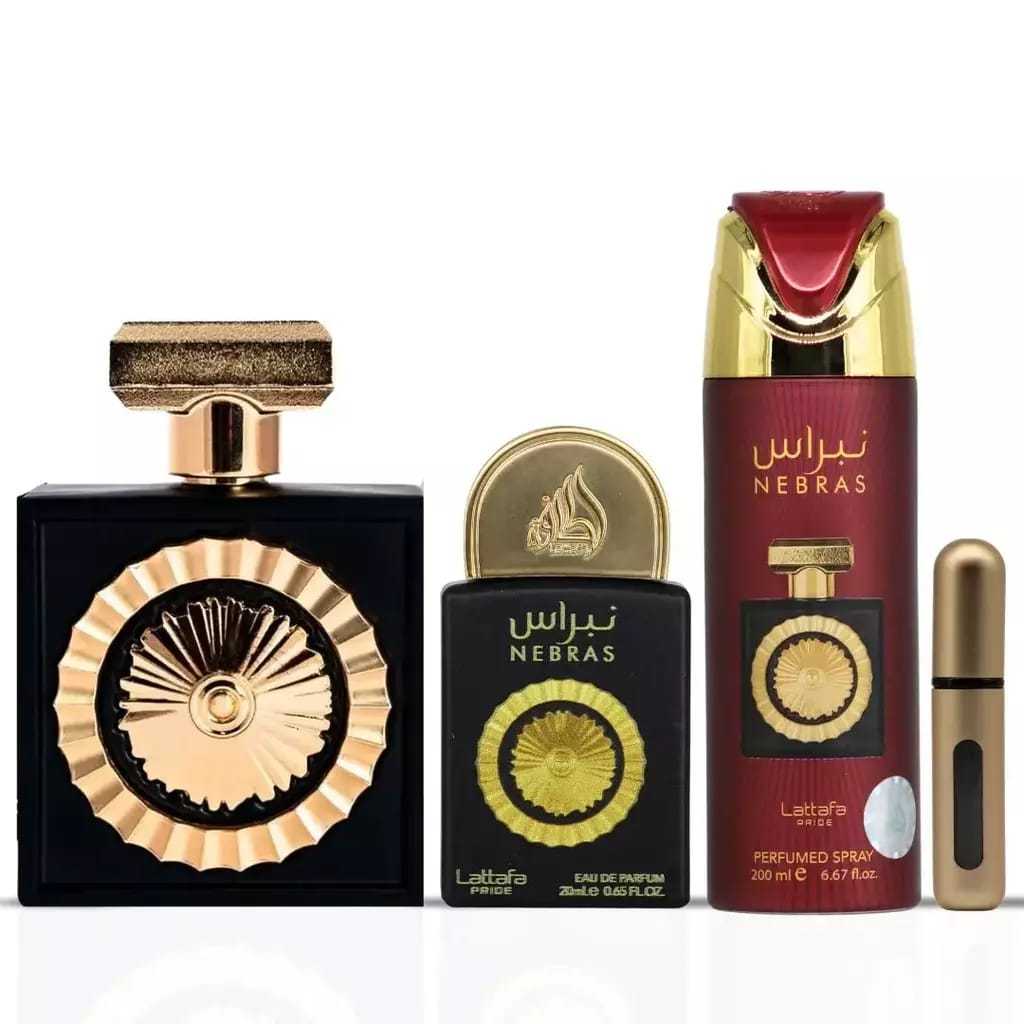 Kit Lattafa Pride Nebras Gift Set Edp | Shopee Brasil