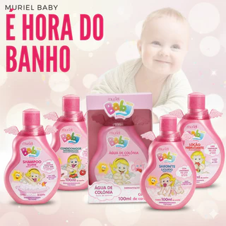 Kit Maternidade Para Bebê Infantil Menina Baby Muriel 100ml PRESENTE em Oferta na Shopee