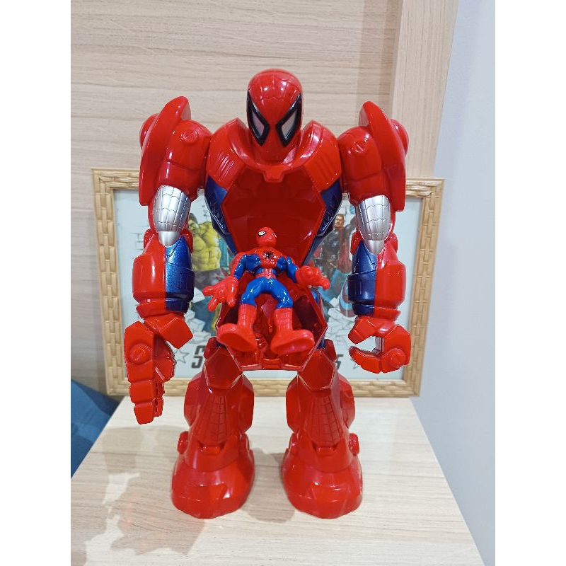 Robô homem Aranha 30cm Original Marca Hasbro acompanha bonequinho h ...